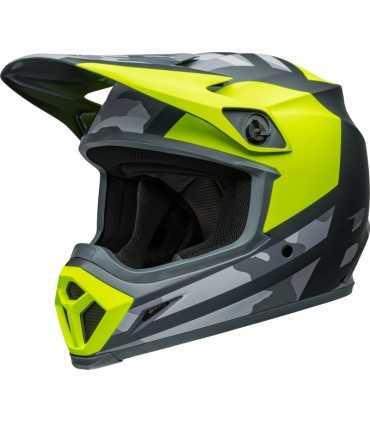 Casco Cross Bell MX-9 Mips Alter Ego Matte Hi-Viz/Camo