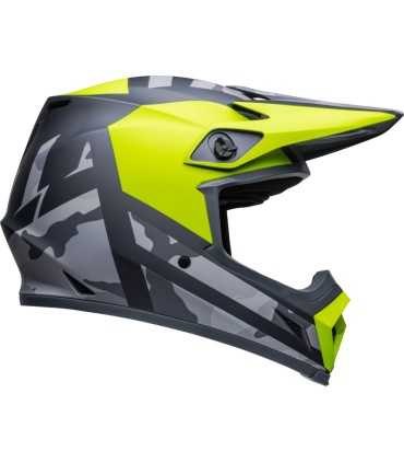 Casco Cross Bell MX-9 Mips Alter Ego Matte Hi-Viz/Camo