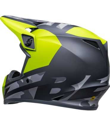 Casco Cross Bell MX-9 Mips Alter Ego Matte Hi-Viz/Camo