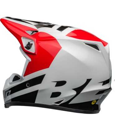 Casque motocross Bell MX-9 Mips Alter Ego rouge