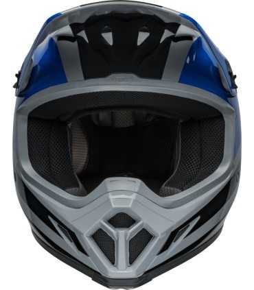 Casco Cross Bell MX-9 Mips Alter Ego grigio blu