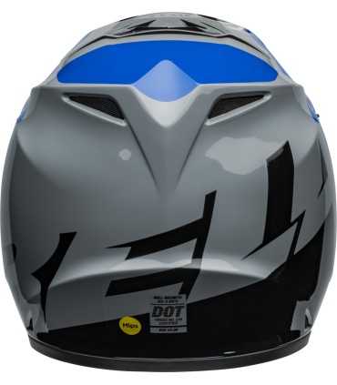 Casco Cross Bell MX-9 Mips Alter Ego grigio blu