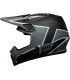 Casco Cross Bell MX-9 Mips Twitch nero bianco opaco