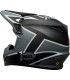 Casque motocross Bell MX-9 Mips Twitch noir blanc matt