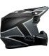 Casco Cross Bell MX-9 Mips Twitch nero bianco opaco