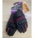 Gants femme en cuir Alpinestars Phenom noir pink