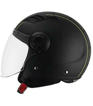 Casco jet BHR 804 Top Splash nero