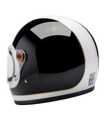 Casque Biltwell Gringo S gloss white black tracker