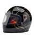 Casco Biltwell Gringo S gloss black flames