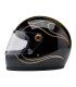 Casco Biltwell Gringo S gloss black flames