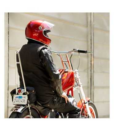 Casque Biltwell Gringo SV metallic cherry red