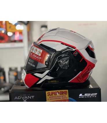 Casque LS2 FF901 Advant X Metryk rouge