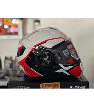 Casque LS2 FF901 Advant X Metryk rouge