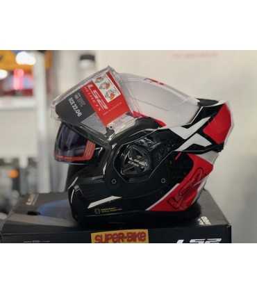 Casque LS2 FF901 Advant X Metryk rouge