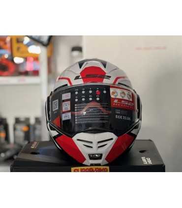 Casque LS2 FF901 Advant X Metryk rouge