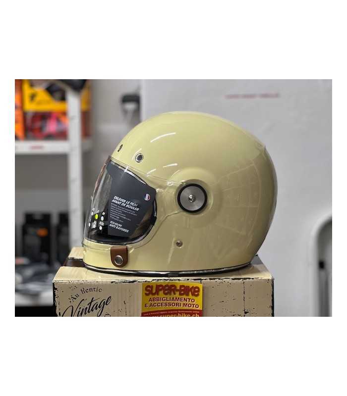 Casco vintage Stormer Glory crema