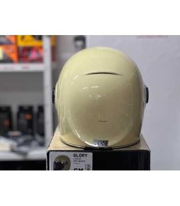 Casco vintage Stormer Glory crema