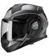 LS2 FF901 Advant X Metryk titan matt helmet