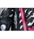 Combinaison moto en cuir Rst ProSeries EVO Airbag noir pink