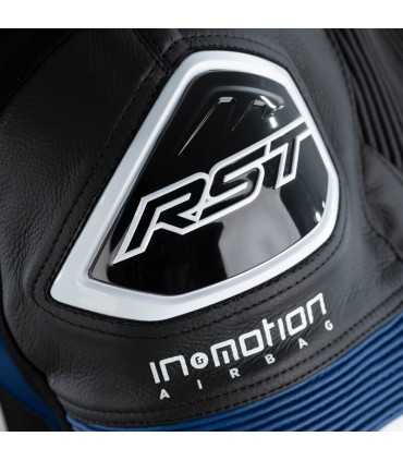 Combinaison moto en cuir Rst ProSeries EVO Airbag bleu