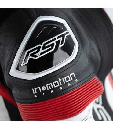 Combinaison moto en cuir Rst ProSeries EVO Airbag rouge