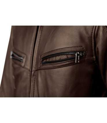 Rst Roadster 3 leather jacket brown