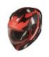 Vemar Ghibli black red helmet