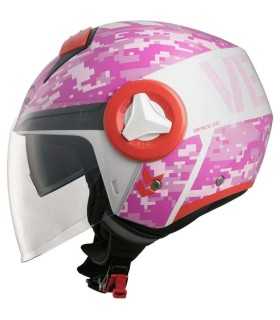 Casco Moto Cross Enduro Vemar VH Taku Blade Purple Nero Azzurro Opaco  Vendita Online 