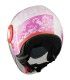 Casco jet Vemar Breeze rosa