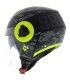 Jet Vemar Breeze camo yellow helmet