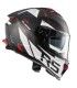 Casque Premier Typhoon RS 2 Bm blanc rouge