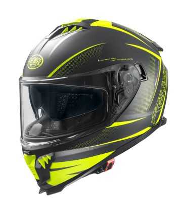 Casque Premier Typhoon FR Y9 Bm jaune