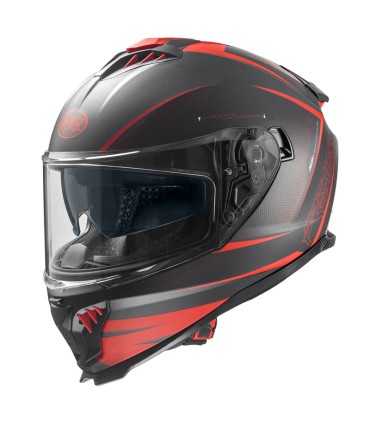 Casque Premier Typhoon FR 92 Bm rouge