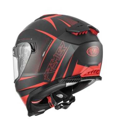 Casque Premier Typhoon FR 92 Bm rouge