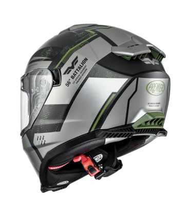 Casco Premier Typhoon BA MIly bm verde