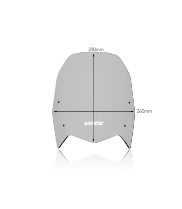 WRS Windshield STANDARD FUME YAMAHA TENERE 700 (2019-23)