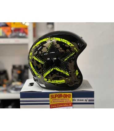 Casco Jet Arai Freeway Classic Comet green