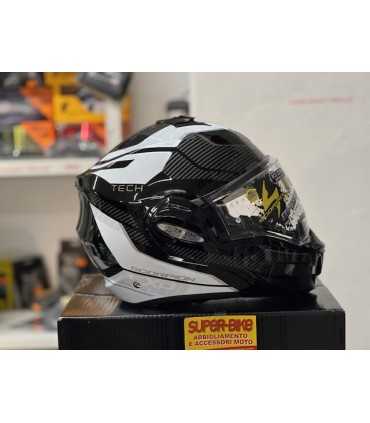 Casco Scorpion Exo Tech Evo Animo bianco