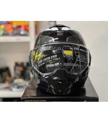 Casco Scorpion Exo Tech Evo Animo bianco