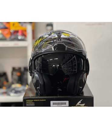 Casco Scorpion Exo Tech Evo Animo bianco