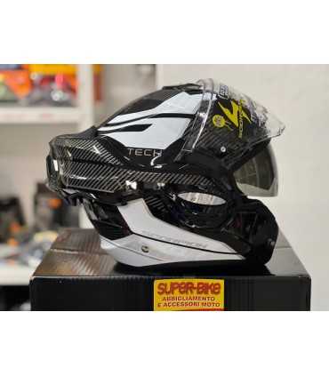 Casco Scorpion Exo Tech Evo Animo bianco