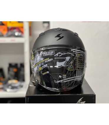 Casco jet Scorpion Exo-230 antracite opaco