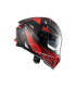 Casque Premier Typhoon RS 92 BM noir rouge matt