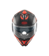 Casco Premier Typhoon RS 92 BM nero rosso opaco