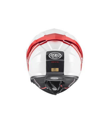 Casque Premier Devil PH 2 blanc rouge