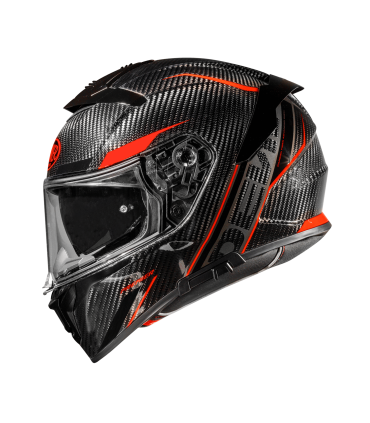 Casco Premier Devil Carbon ST 2 rosso