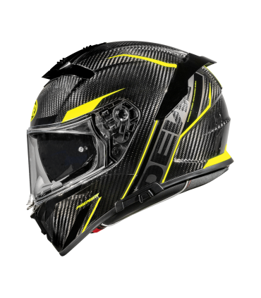 Casco Premier Devil Carbon ST Y giallo