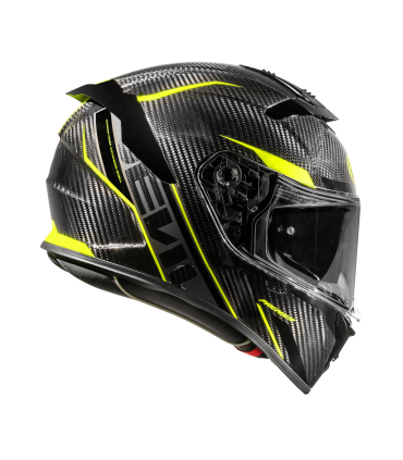 Casco Premier Devil Carbon ST Y giallo