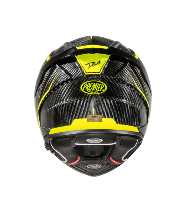 Casco Premier Devil Carbon ST Y giallo