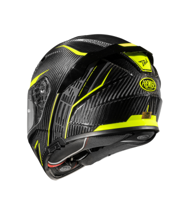 Casco Premier Devil Carbon ST Y giallo